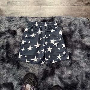 SHEIN Navy Star Athletic Shorts